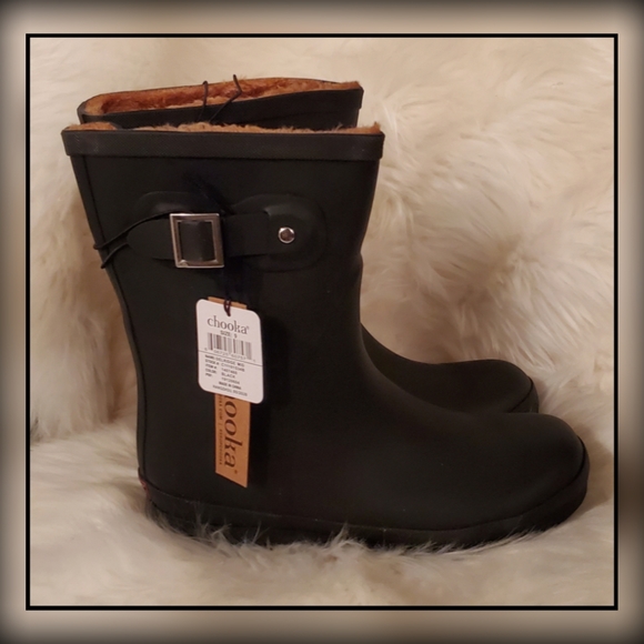 Women's Chooka Delridge Chelsea Rain Boot Mid - Picture 3 of 6